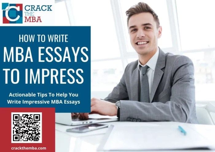 MBA Application Essay Samples